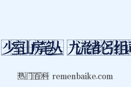 少室山房笔丛·九流绪论引组词是什么意思的图片